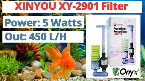 Xinyou XY2901 Aquarium Sponge Filter Best Aquarium Internal Filter 5W