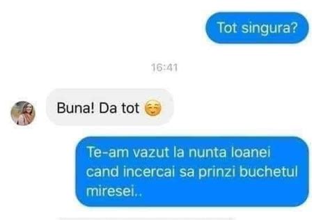 Bancul Zilei Te Am V Zut La Nunta Ioanei C Nd Ncercai S Prinzi