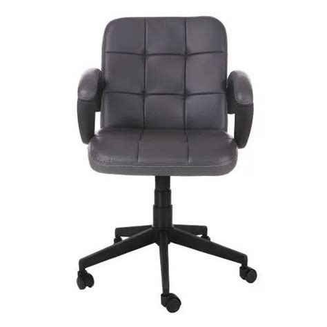 Grey Oakly Mid Back Executive Revolving Chair Black At Rs In New