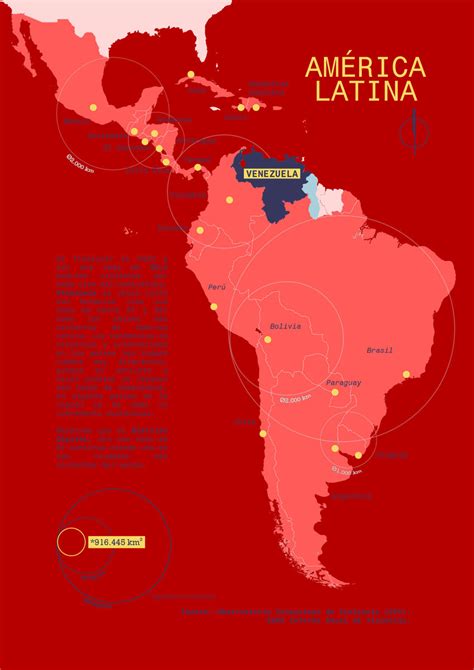 Violencia En América Latina Mapa De La Región Elaboración Propia