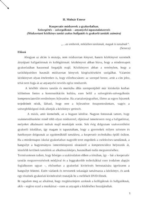 Docx Web Viewh Moln R Emese Kooperat V M Dszerek A Gyakorlatban