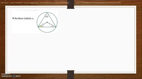 Matematik 5000 Ma 2b Kapitel 3 Geometri Blandade övningar 3 4