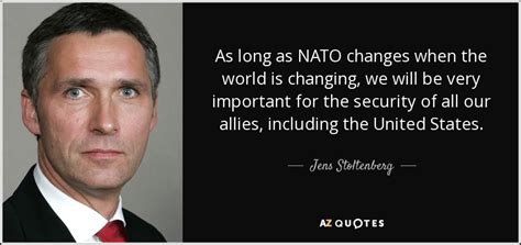 TOP 25 QUOTES BY JENS STOLTENBERG | A-Z Quotes