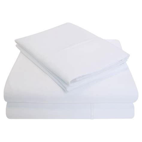 1200 Thread Count Cotton And Polyester Blend Deep Pocket Wrinkle Free