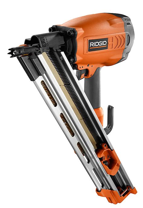 Ridgid 3 12 Inch 30 Degree Clipped Head Framing Nailer The Home