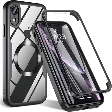 Amazon.com: BESINPO for iPhone XR Case, Magnetic Shockproof Cover with