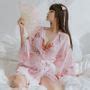 Wild Cat Lingerie Kimono Costume Set Yesstyle