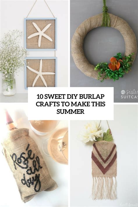 Burlap Craft Patterns