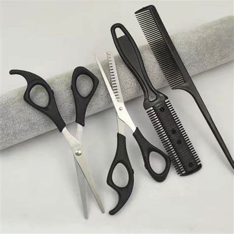 [Instock] Hair Trimming Set Hair Scissors Barber Set, Beauty & Personal ...