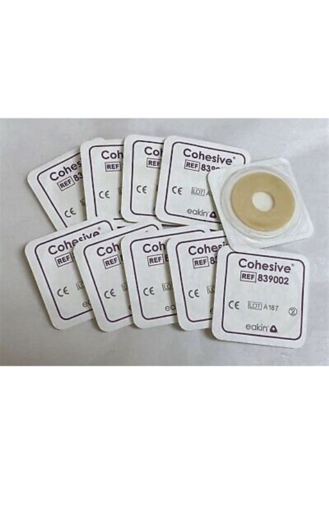 Convatec 839002 Eakin Cohesive Ostomy Barrier Seals 1 78 Inch 48mm