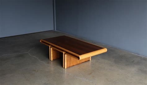 Generation 80 Oak And Walnut Coffee Table Circa 1980 For Sale At 1stdibs