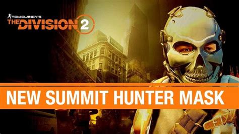 The Division New Adamant Hunter Mask Tu Hunter Division Mask