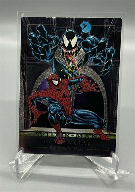 Skybox Marvel Masterpieces Spider Man Vs Venom Battle Spectra