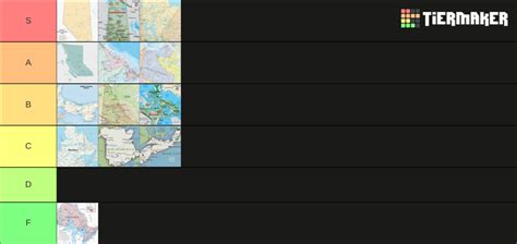 Canada Provinces and Territories Tier List (Community Rankings) - TierMaker