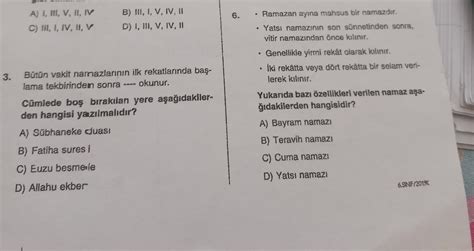 6 sinif din acil yapin ikisinide Boş yorumlar bildirilecek Eodev