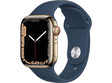 APPLE Watch Series 7 (GPS + Cellular) 41mm Smartwatch Edelstahlgehäuse ...