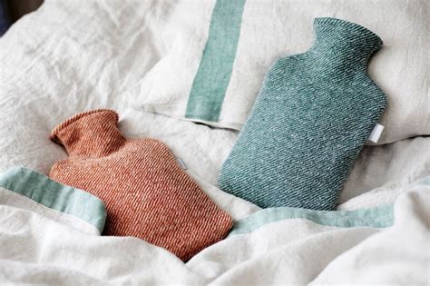 Sara Hot Water Bottle Green Finnish Design Shop