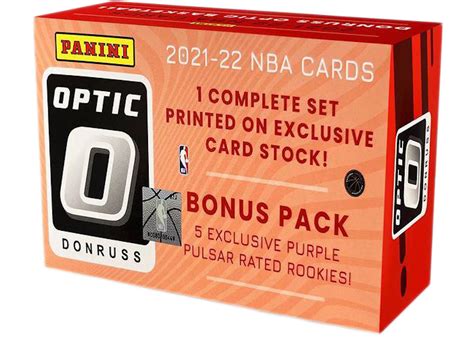 2021 22 Panini Donruss Optic Basketball Complete Box Set 2021 22 Es