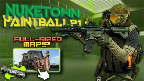 Paintball NUKETOWN Magfed Paintball Paintball Explosion YouTube