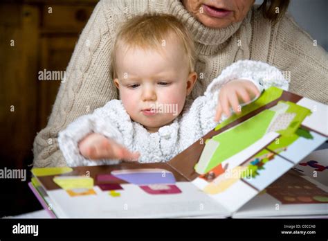 Grandmother Grand Mother Granny Grandma Reading Reads A Book