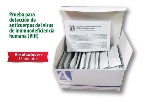 Caja Con Pruebas R Pidas De Detecci N De Vih Env O Gratis