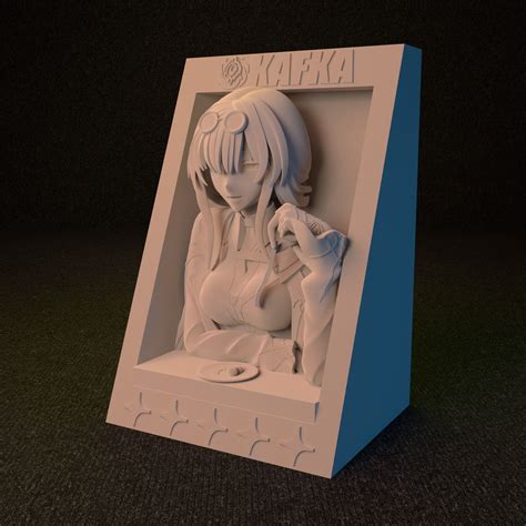 Kafka Light Cone From Honkai Star Rail 3d Model 3d Printable Cgtrader