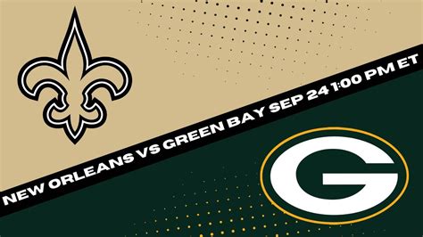 Green Bay Packers Vs New Orleans Saints Prediction And Picks Free Nfl