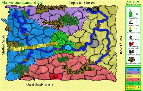 Land of Oz Map