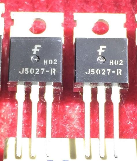 J5027-R FARECHILD TO-220 5pcs/lot, IC, Semiconductor, Transistor, www ...