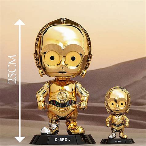 Hot Toys Star Wars C 3PO Cosbaby L Bobble Head