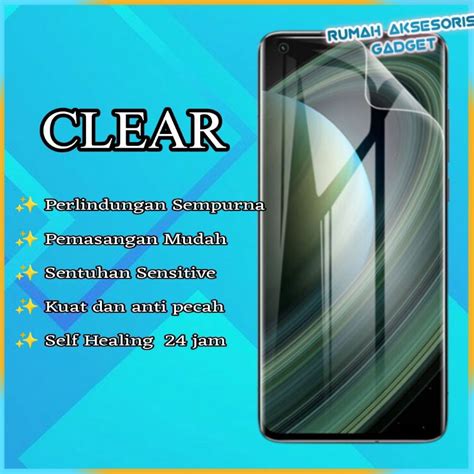 Jual Hydrogel Clear Bening Infinix Smart Hot Pro I S Note I G G Pro Pelindung