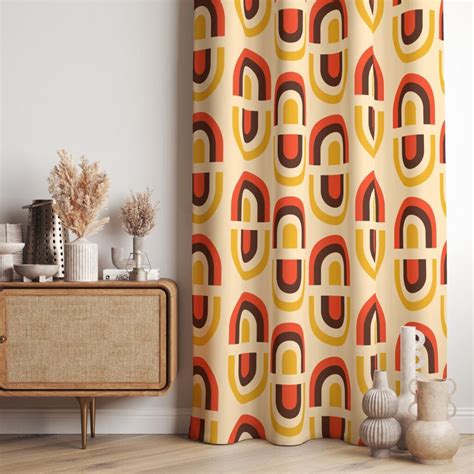 Mid Century Style Curtains - Mad About Mid Century Modern