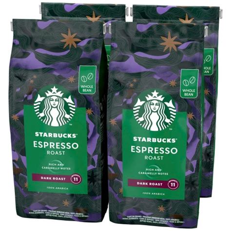 Café en grano espresso roast Starbucks 450 g Supermercado Online