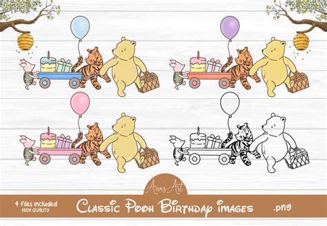 classic winnie  pooh birthday