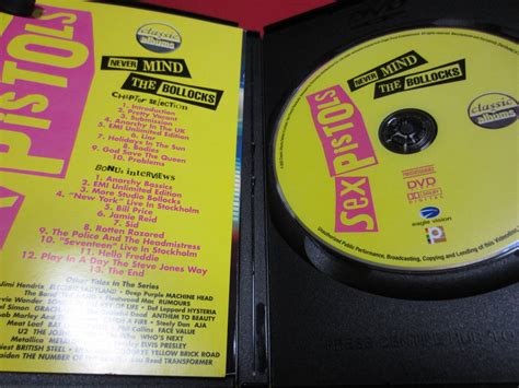 Yahoo Sex Pistols Never Mind The Bollocks D