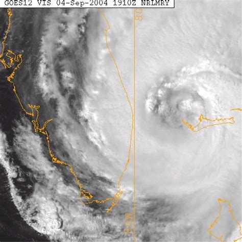 Hurricane Frances Citrus Damage