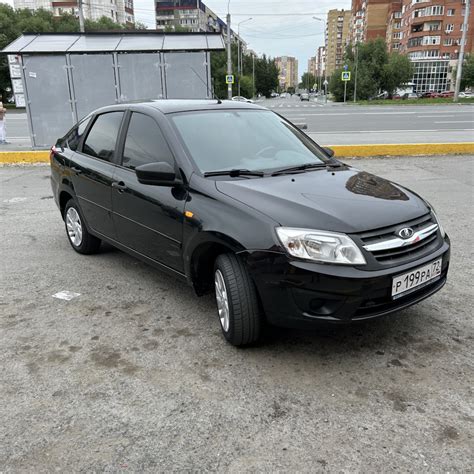 Темнота и уют — Lada Гранта Лифтбек (1G), 1,6 л, 2015 года | фотография ...
