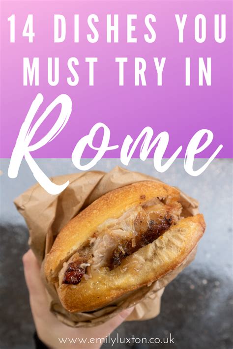 18 Best Foods To Try In Rome The Ultimate Rome Food Guide Artofit