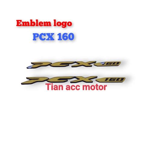 Jual Emblem Logo Pcx D Emblem Timbul Pcx Di Lapak Tian Acc