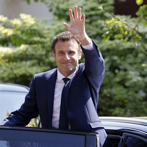 R Sultats Pr Sidentielle Emmanuel Macron R Lu Pr Sident De La