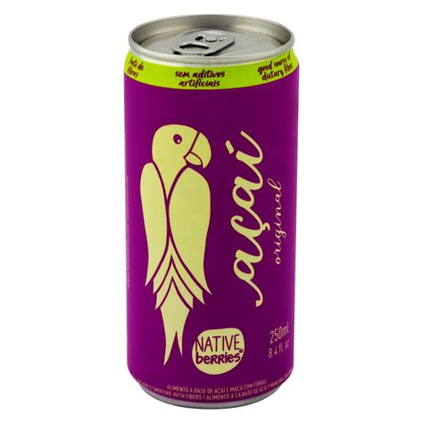 Suco A A Original Native Berries Lata Ml Supermercado Mais Perto