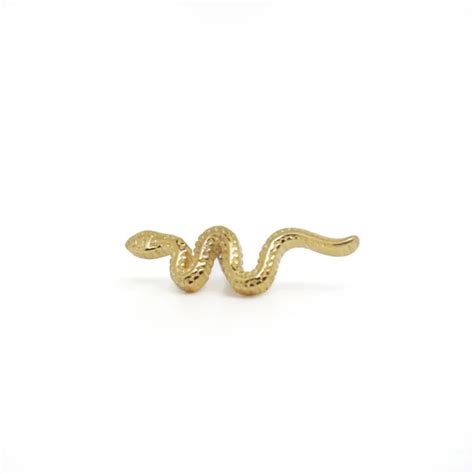 Medusa Plata bañada en Oro 18k Yanni Piercing Tienda Online de