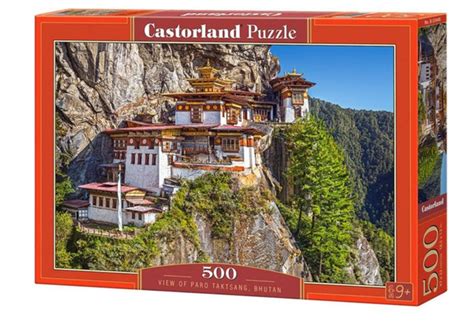 Пазлы Монастырь на скале, Бутан, 500 деталей Castorland - купить с ...