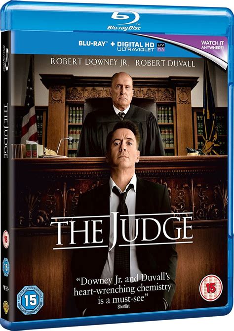 The Judge [blu Ray] [2014] [region Free] Uk Robert Downey