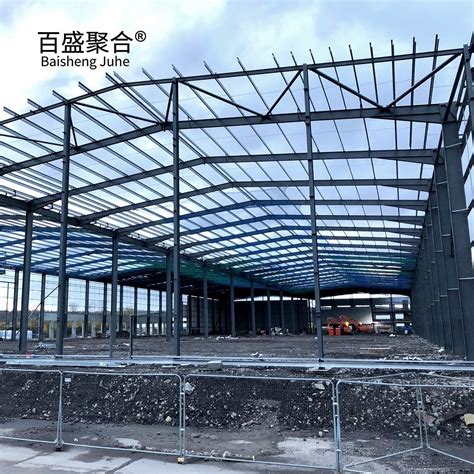 Steel Structures Steel Beams Prefab Hangar Warehouse Galvanized Metal