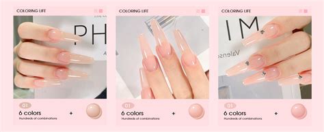 Amazon Larvall Beautpal Milky Jelly Gel Nail Polish Set Of 6 Colors 8ml Nude Pink