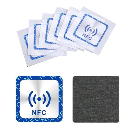 6PCS Universal NFC Ntag213 Tags Anti Metall Aufkleber NTAG 213 Metallic