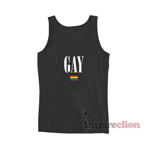 Gay Lgbt Rainbow Pride Flag Tank Top Inspireclion