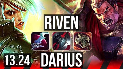 Riven Vs Darius Top Solo Kills Games Dominating Rank