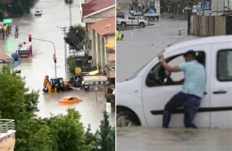 Ankara da sel felaketi 1 ölü 1 kayıp Tele1